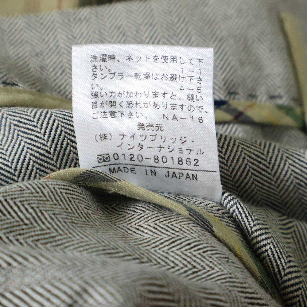 NO BRAND(ノーブランド) OLD ENGLAND 襟付きコート グレー