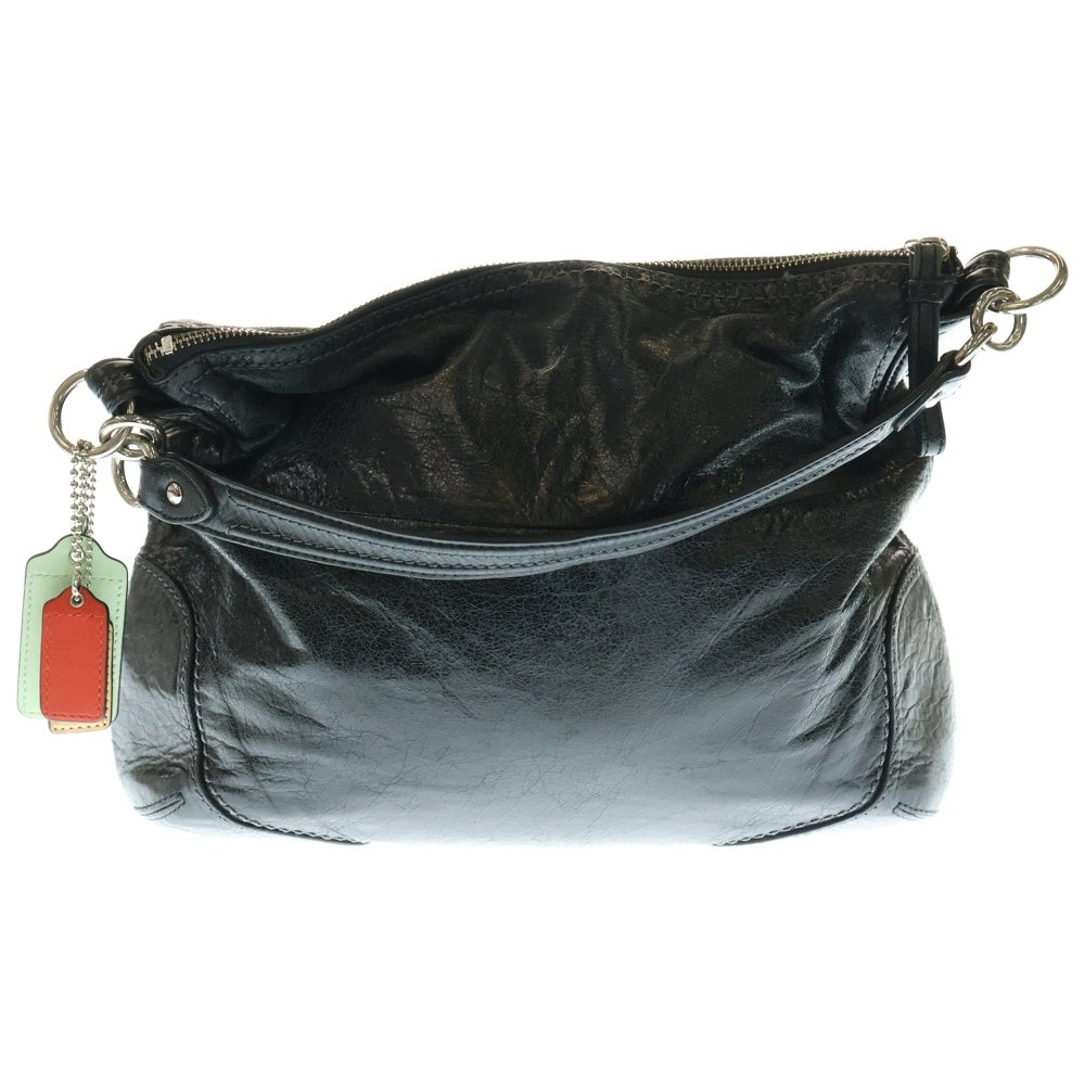 COACH(コーチ) 2Way ショルダーバッグ レザー 黒 22423