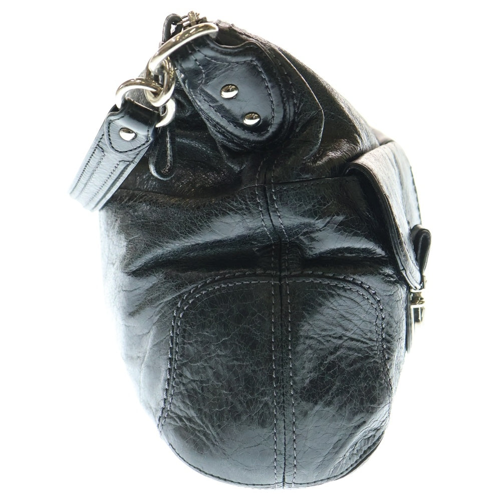 COACH(コーチ) 2Way ショルダーバッグ レザー 黒 22423