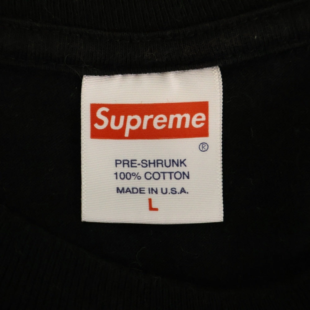 SUPREME(シュプリーム) 19SS Sekintani La Norihiro Boobies Tee セキンタニ ラ ノリヒロ グラフィックプリント 半袖Tシャツ カットソー ブラック