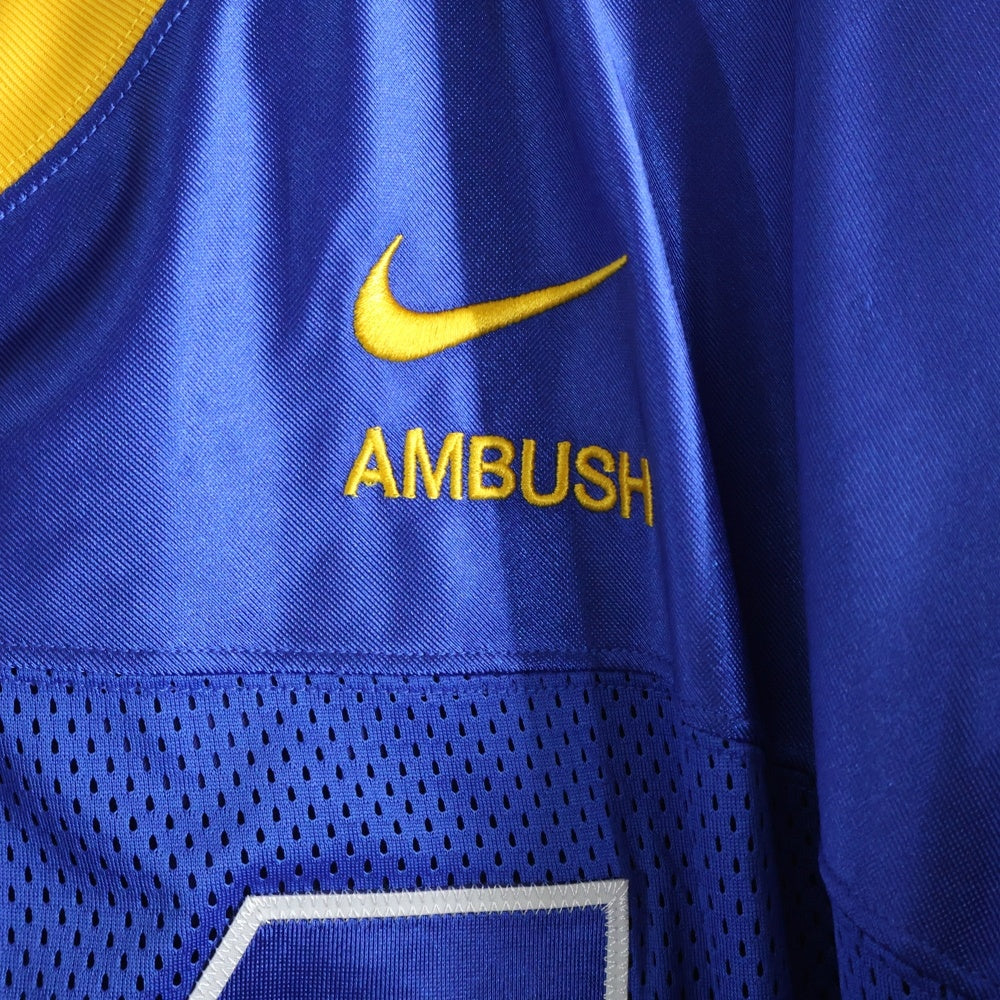 NIKE(ナイキ) ×Ambush Deep Royal Blue Blouson Jacket アンブッシュ ナンバリングレイヤード ディープ ロイヤル ブルー フルジップブルゾン ジャケット DX6917-455