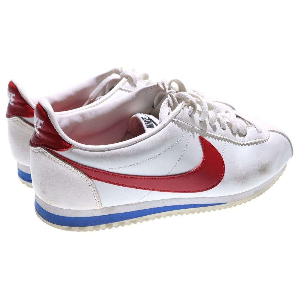 NIKE(ナイキ) CLASSIC CORTEZ クラシックコルテッツ ローカットスニーカー ホワイト/レッド 807471-103 US10/28cm