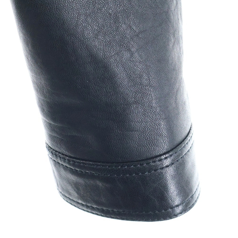 GUCCI(グッチ) ラムレザー シングルライダース ブラック 264857-XN571 レディース