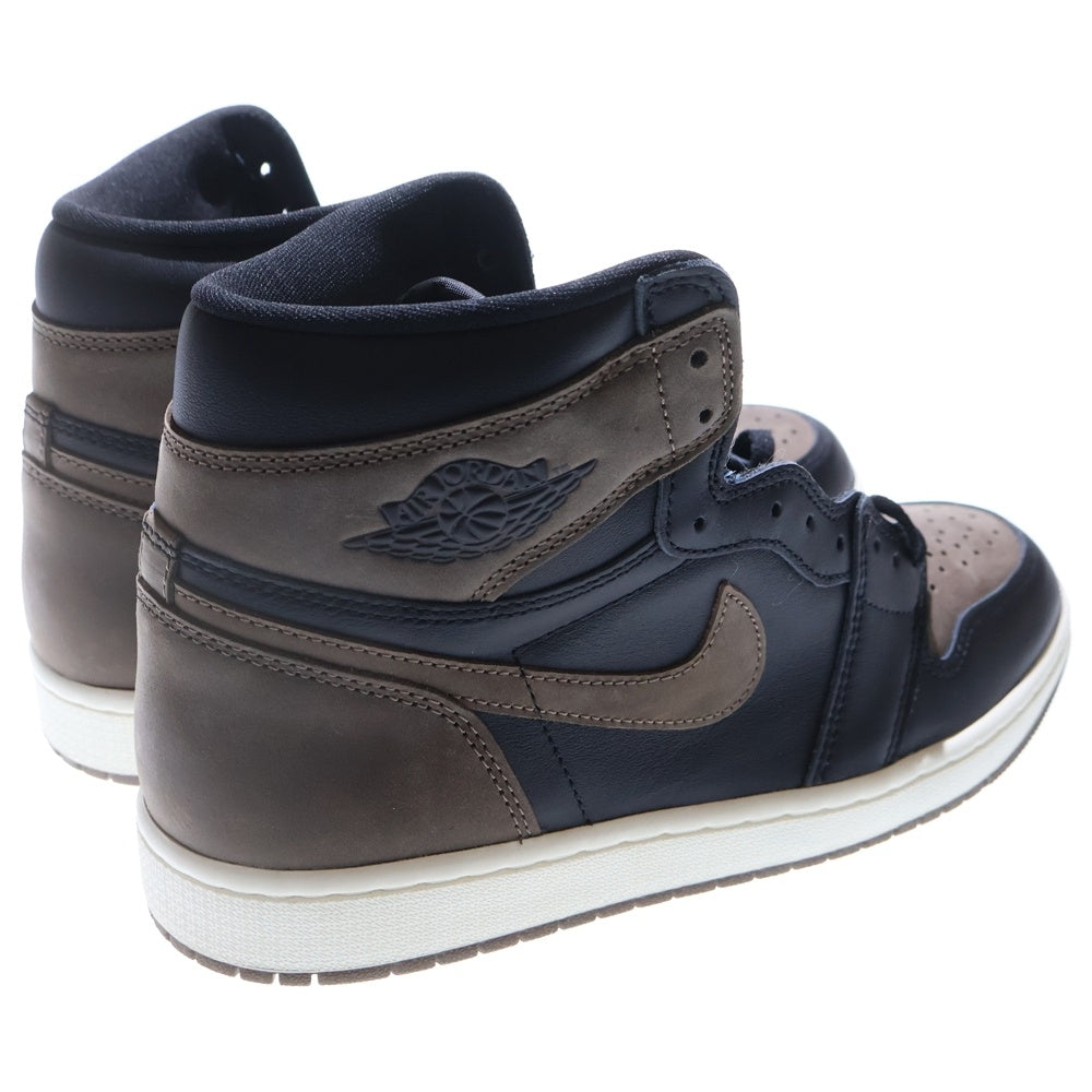 NIKE(ナイキ) AIR JORDAN1 RETRO HIGH OG PALOMINO エアジョーダン1 レトロ パロミノ ハイカットスニーカー ブラウン/ブラック US9.5/27.5cm DZ5485-020