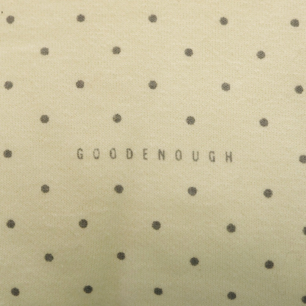 GOODENOUGH(グッドイナフ) 90s × ELT 8th Anniversary ELT8周年記念 ドット柄 クッション ホワイト