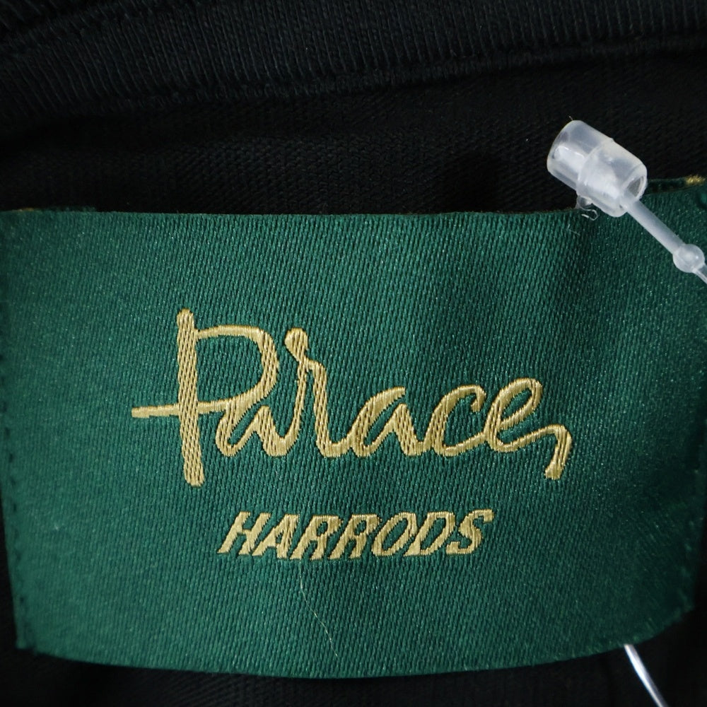 Palace Skateboards(パレススケートボーズ) × Harrods L/S Tee ハロッズ バックプリント クルーネック ロングスリーブ 長袖Tシャツ ブラック