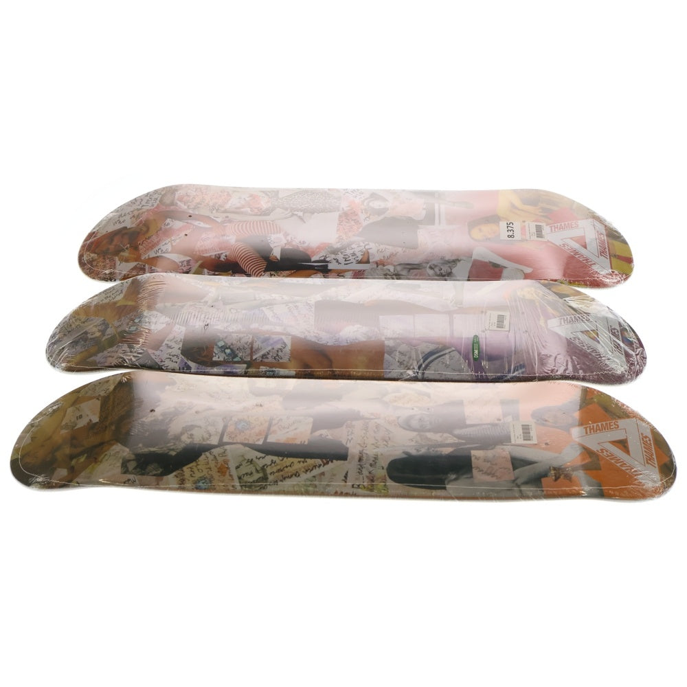 Palace Skateboards(パレススケートボーズ) 2017 × Thames Skateboard Deck Set of3 テムズ スケートボード 3枚セット マルチ
