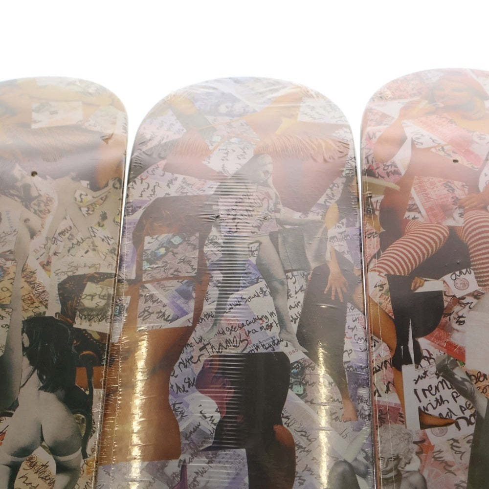 Palace Skateboards(パレススケートボーズ) 2017 × Thames Skateboard Deck Set of3 テムズ スケートボード 3枚セット マルチ