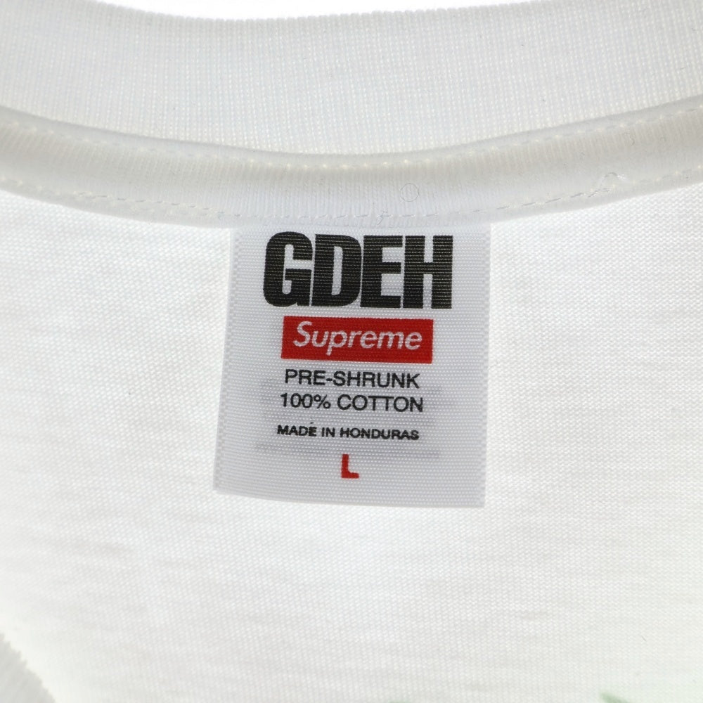 SUPREME(シュプリーム) 25SS ×GOODENOUGH GDEH Device Tee グッドイナフ デヴァイス 両面プリント 半袖Tシャツ カットソー ホワイト