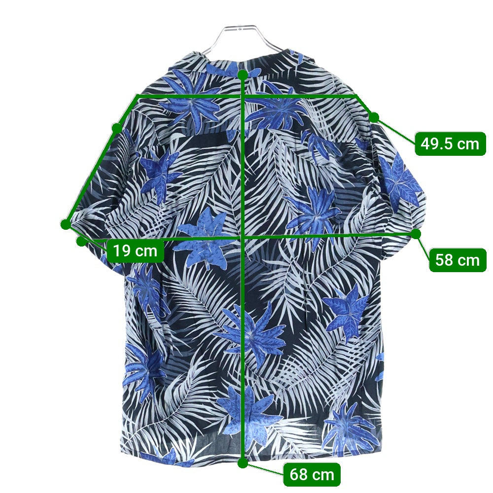 FACTOTUM(ファクトタム) ×Reyn Spooner フラワー 総柄 ハワイアロハ 半袖シャツ マルチ