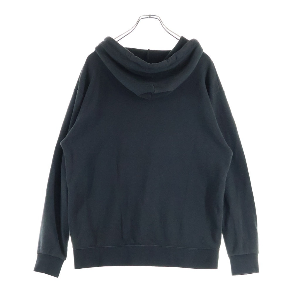 COMME des GARCONS(コムデギャルソン) フロントプリント プルオーバーパーカー フーディー ブラック IO-T001