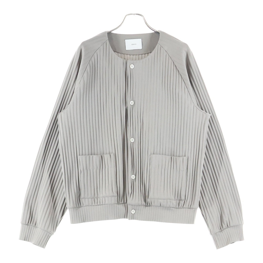Stein(シュタイン) 21SS PLEATED KNIT CARDIGAN プリーテッド ニット