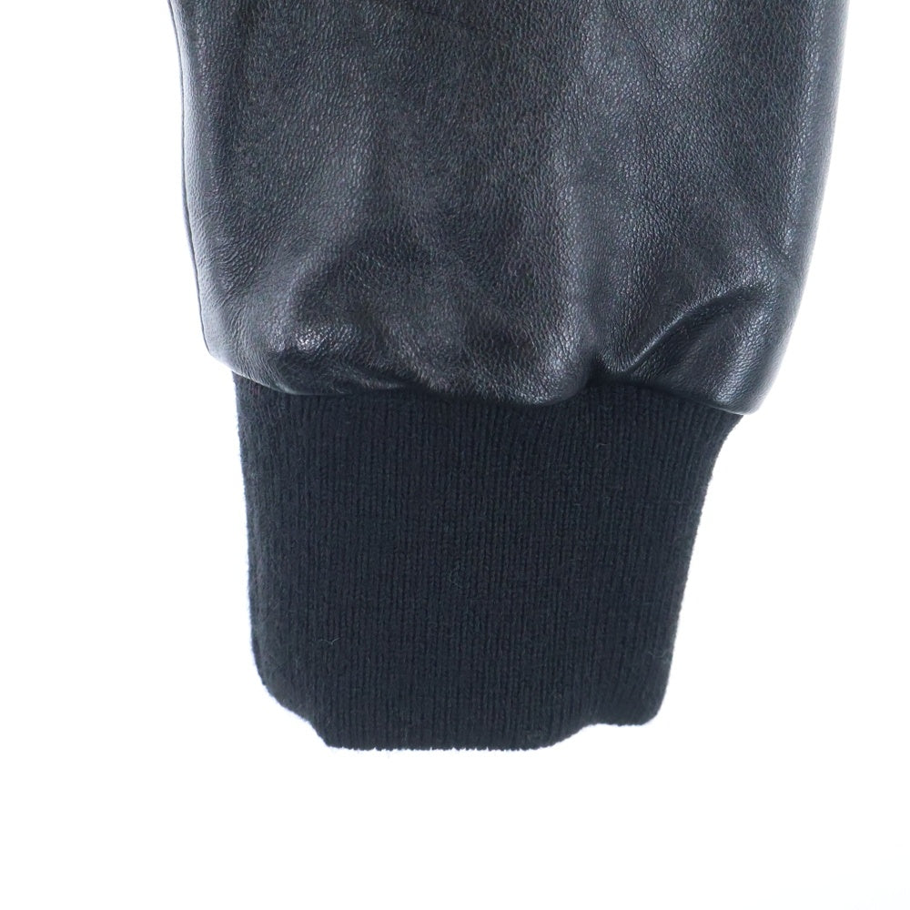 CELINE(セリーヌ) 23SS ソフトラムスキンレザージャケット ブラック 2E499280D