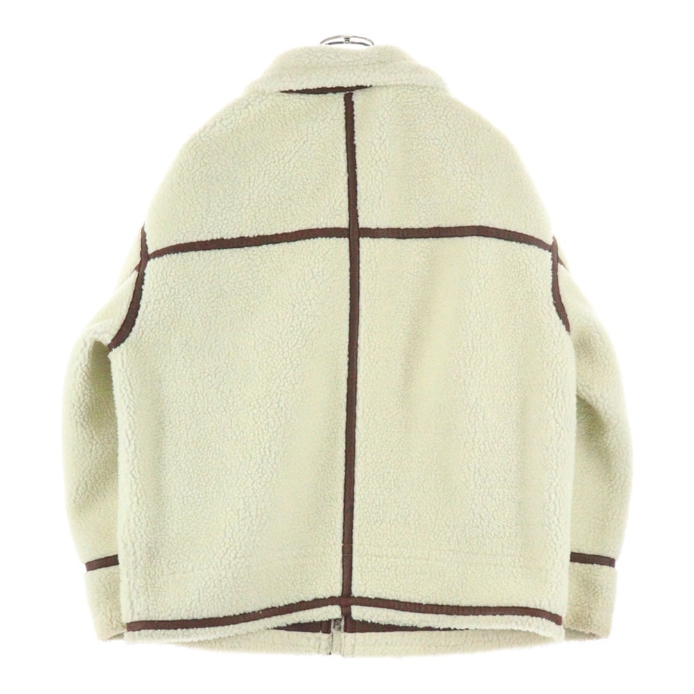 FREAK'S STORE(フリークスストア) リバーシブルムートンボア ジップアップジャケット ブラウン 204-3532