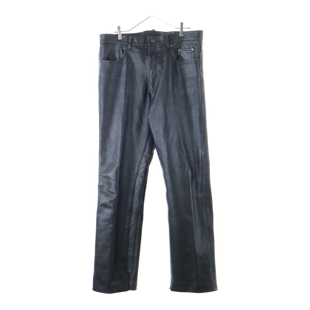 KUSHITANI(クシタニ) 牛革 レザー バイカーパンツ ブラック