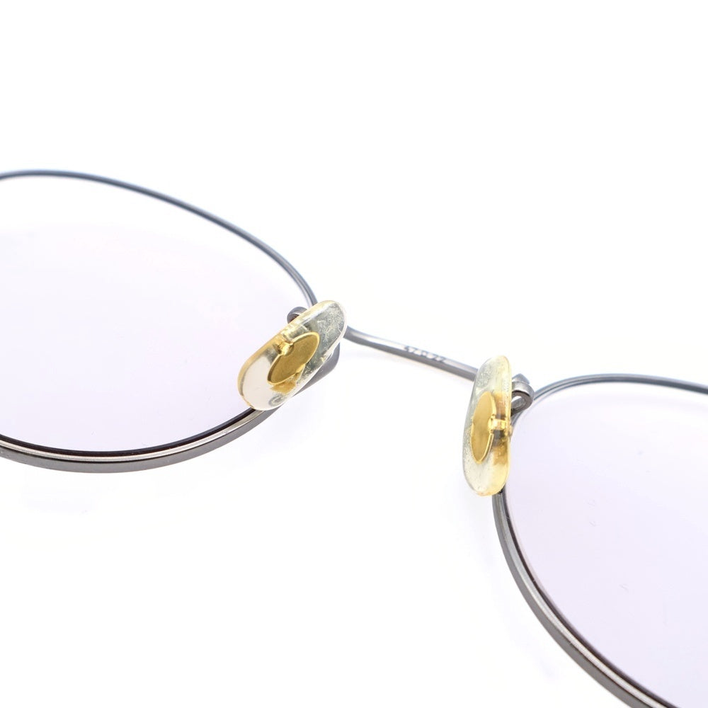 OLIVER PEOPLES(オリバーピープルズ) COLERIDGE コールリッジ メタルボストンフレーム サングラス メガネ 眼鏡 シルバー OV1186