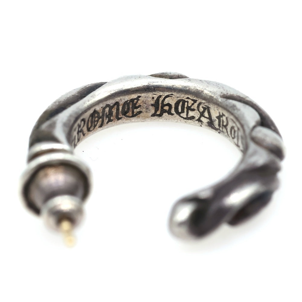 CHROME HEARTS(クロムハーツ) HOOP SCROOL スクロール フープピアス シルバー BCA102