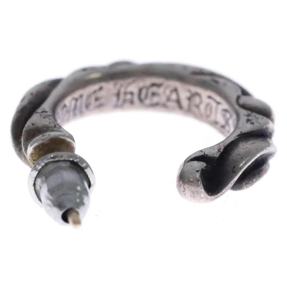 CHROME HEARTS(クロムハーツ) HOOP SCROOL スクロール フープピアス シルバー BCA102