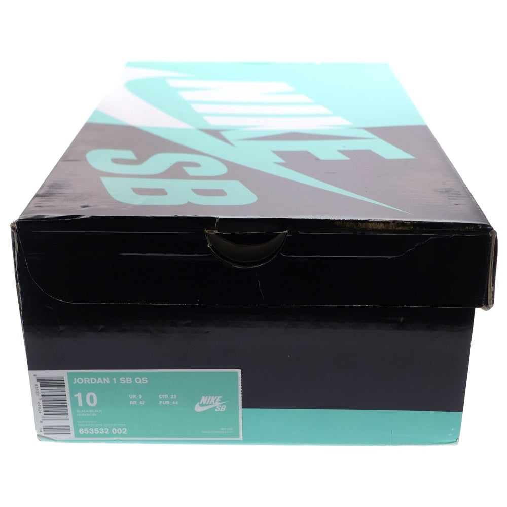 NIKE SB(ナイキエスビー) JORDAN 1 QS LANCE MOUNTAIN ジョーダン 1 クイックストライク ランス マウンテン ハイカットスニーカー ブラック US10/28cm 653532-002