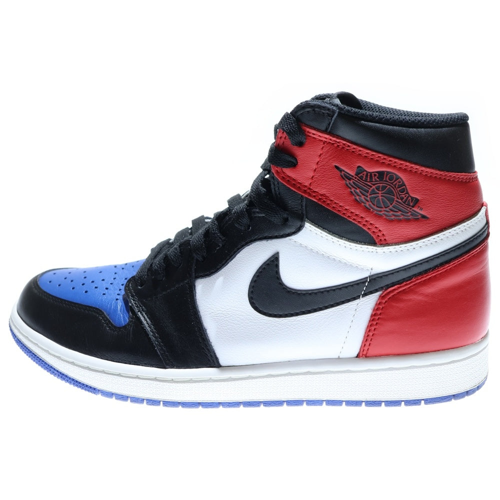NIKE(ナイキ) AIR JORDAN 1 RETRO HIGH OG TOP 3 エアジョーダン1 トップ3 ハイカットスニーカー レッド/ブラック/ブルー US9.5/27.5cm 555088-026
