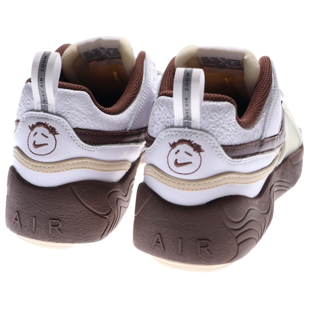 NIKE(ナイキ) ×TRAVIS SCOTT Zoom Field Jaxx トラヴィススコット ズームフィールドジャックス ローカットスニーカー ブラウン/ホワイト US9.5/27.5cm HQ3073-100