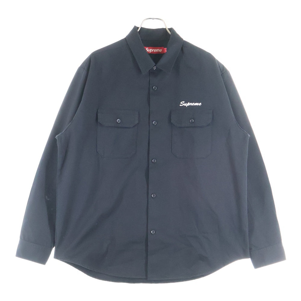 SUPREME(シュプリーム) 24SS Our Lady Work Shirt アワー レディー ワークシャツ 長袖シャツ ブラック