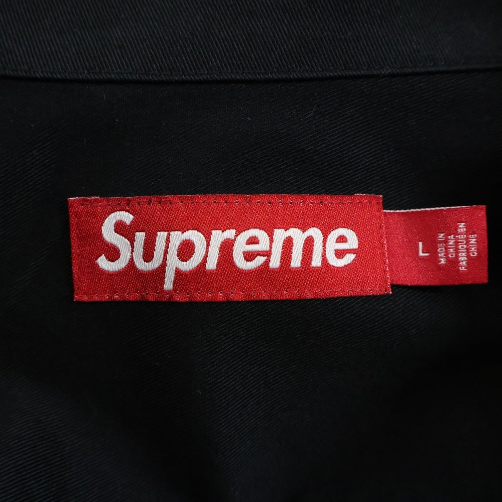 SUPREME(シュプリーム) 24SS Our Lady Work Shirt アワー レディー ワークシャツ 長袖シャツ ブラック