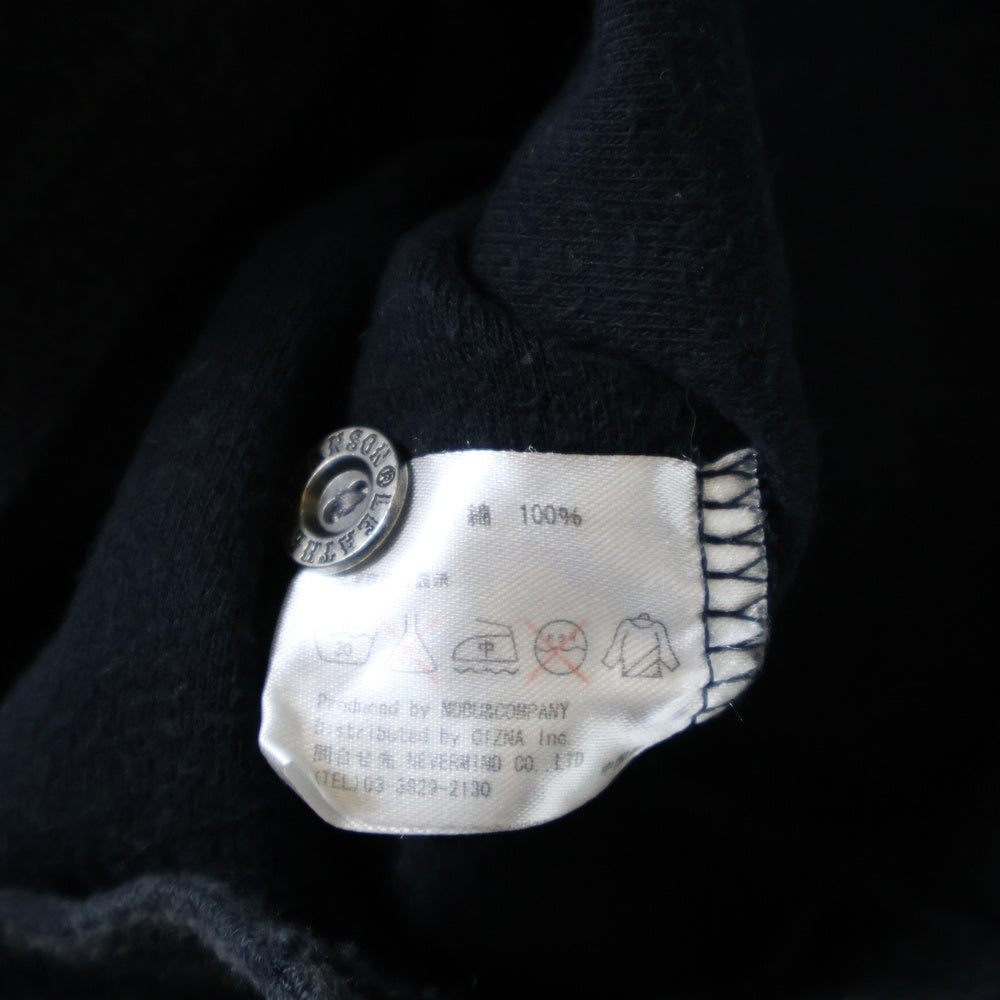 VANSON(バンソン) スカル刺繍 カモ柄 2ポケット 半袖ポロシャツ ブラック