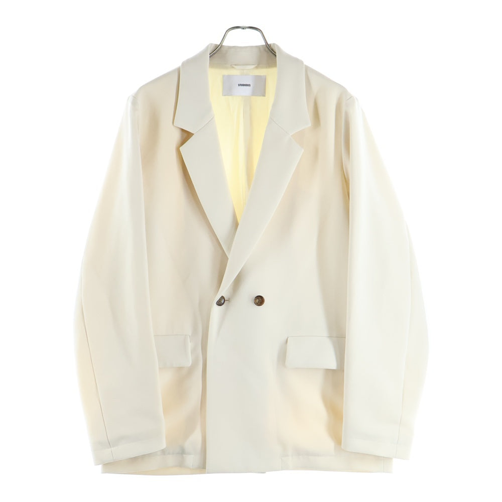 NO BRAND(ノーブランド) ダブル ボタン テーラードジャケット