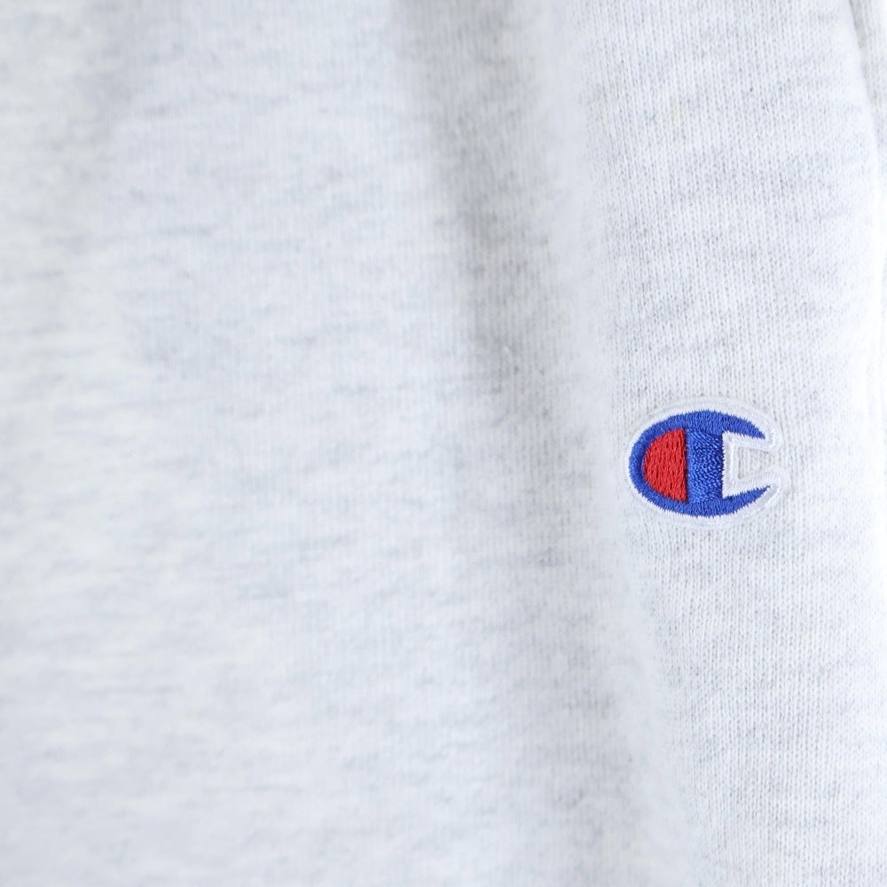 CHAMPION(チャンピオン) ロゴワッペン付き スウェットパンツ グレー
