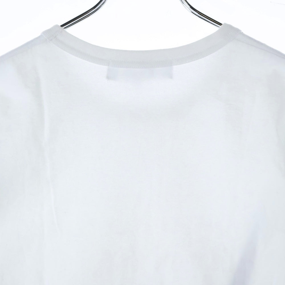 PLAY COMME des GARCONS(プレイコムデギャルソン) ×NIKE ナイキ フロント ロゴプリント 半袖Tシャツ カットソー ホワイト AE-T401