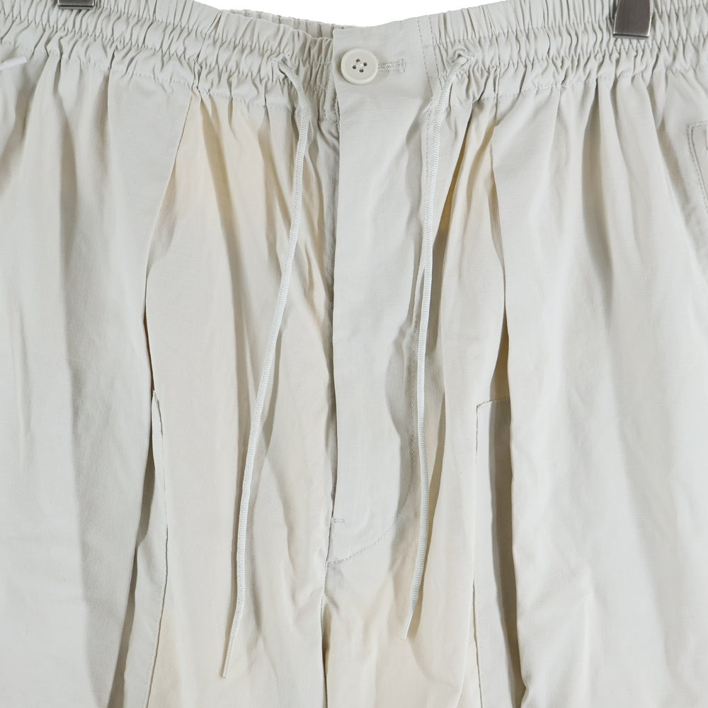 Y-3(ワイスリー) Ripstop Utility Shorts リップストップ ユーティリティ ナイロンショーツ ショートパンツ ベージュ HG6244