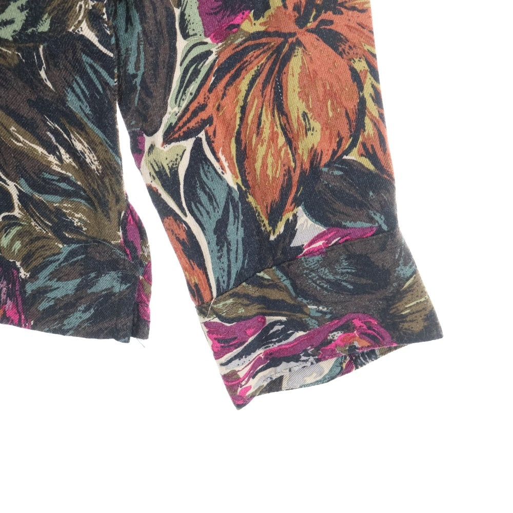 SUPREME(シュプリーム) 17AW Painted Floral Rayon Shirt フラワー 総柄 レーヨン 長袖シャツ マルチ