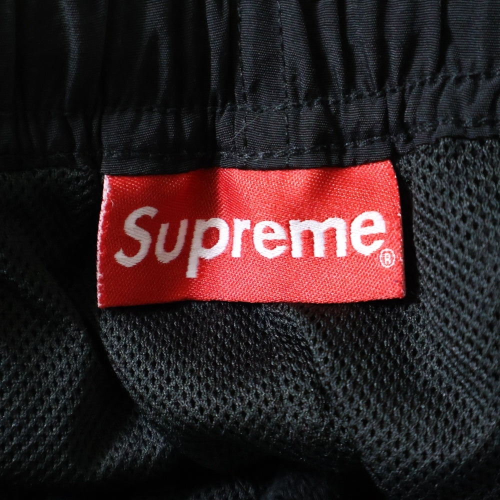 SUPREME(シュプリーム) 18SS Corner Arc Track Pant コーナーアーチロゴ ナイロンパンツ ブラック