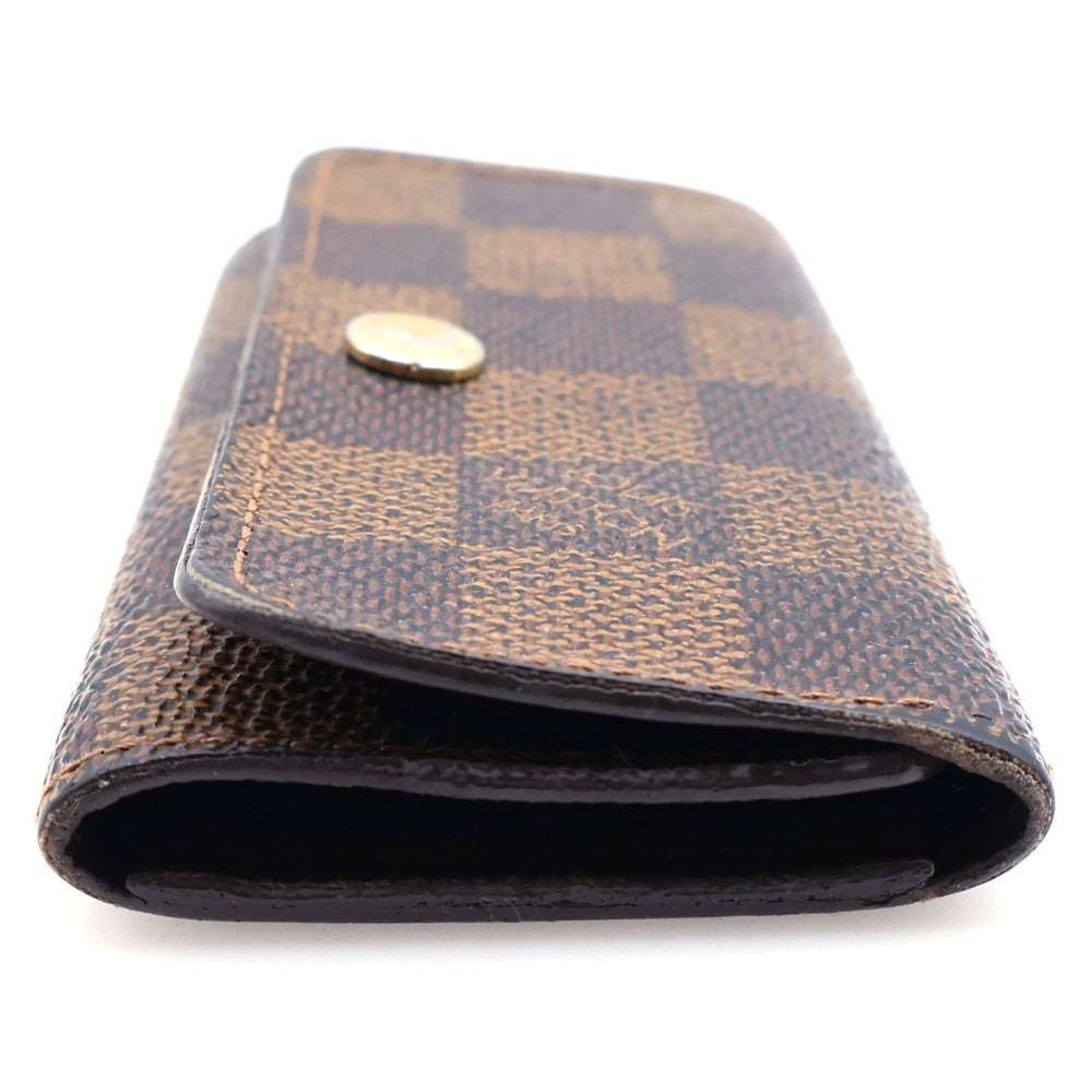 LOUIS VUITTON(ルイヴィトン) ダミエ ミュルティクレ 4連キーケース ブラウン