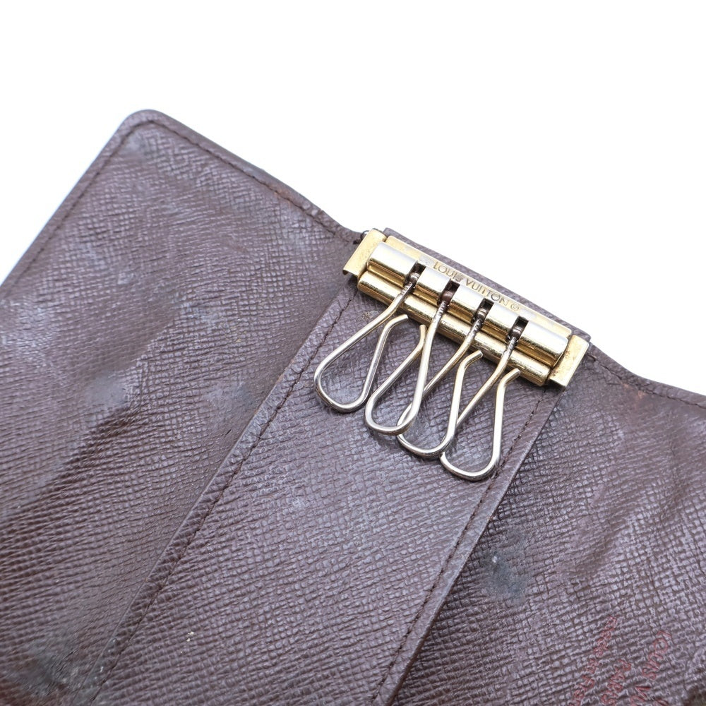 LOUIS VUITTON(ルイヴィトン) ダミエ ミュルティクレ 4連キーケース ブラウン