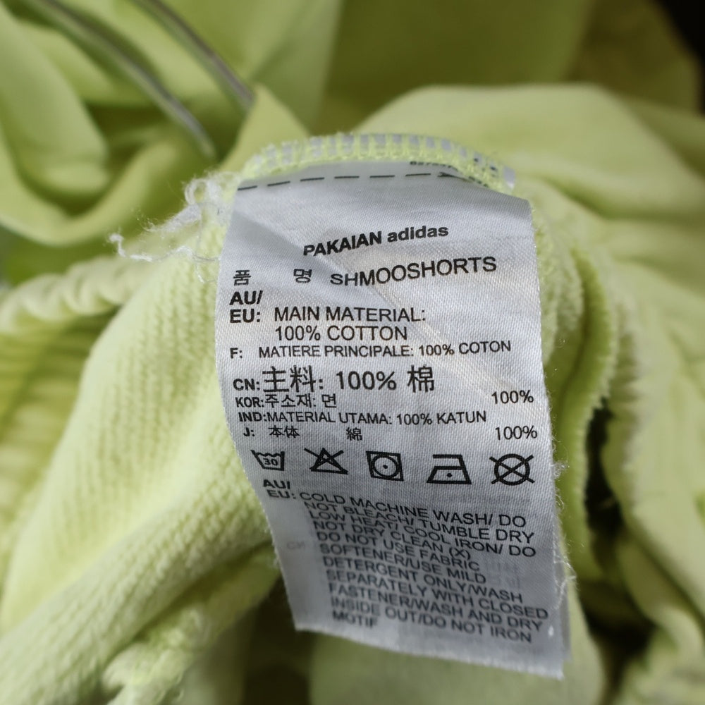 adidas(アディダス) ×GONZ 半袖Tシャツ ショーツ ショートパンツ セットアップ ライトグリーン