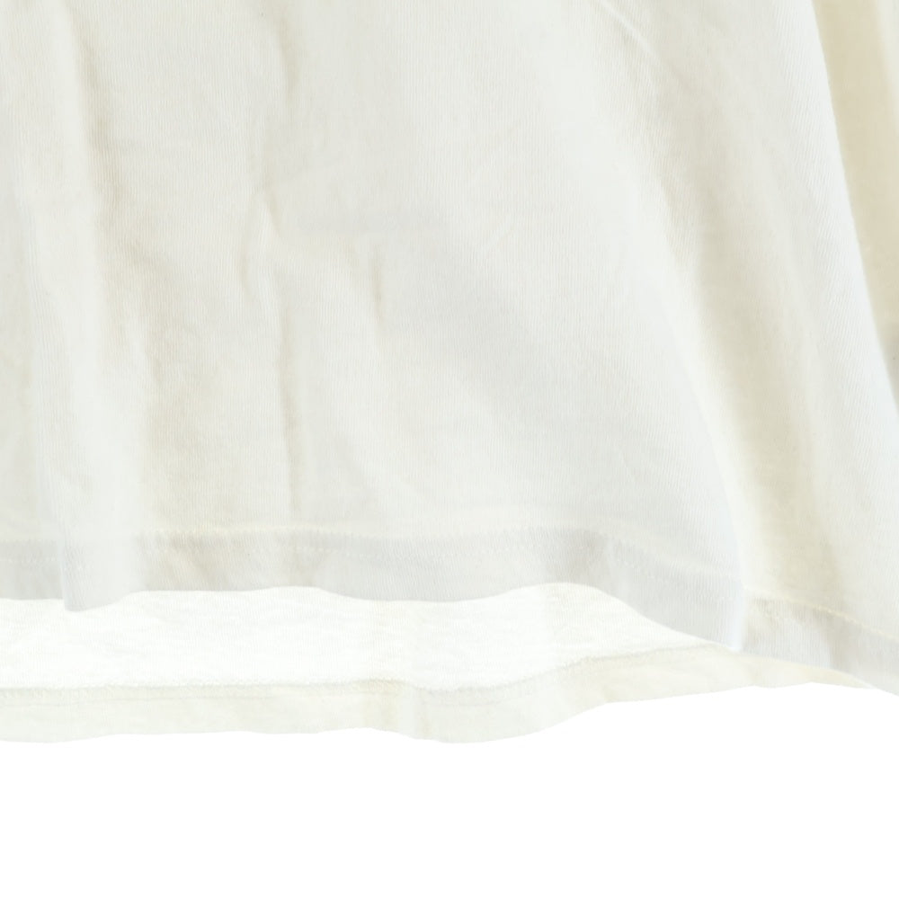 NO BRAND(ノーブランド) Forrest Gump フォレスト・ガンプ 両面プリント 半袖カットソーTシャツ ホワイト