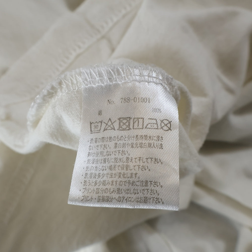 NO BRAND(ノーブランド) Forrest Gump フォレスト・ガンプ 両面プリント 半袖カットソーTシャツ ホワイト