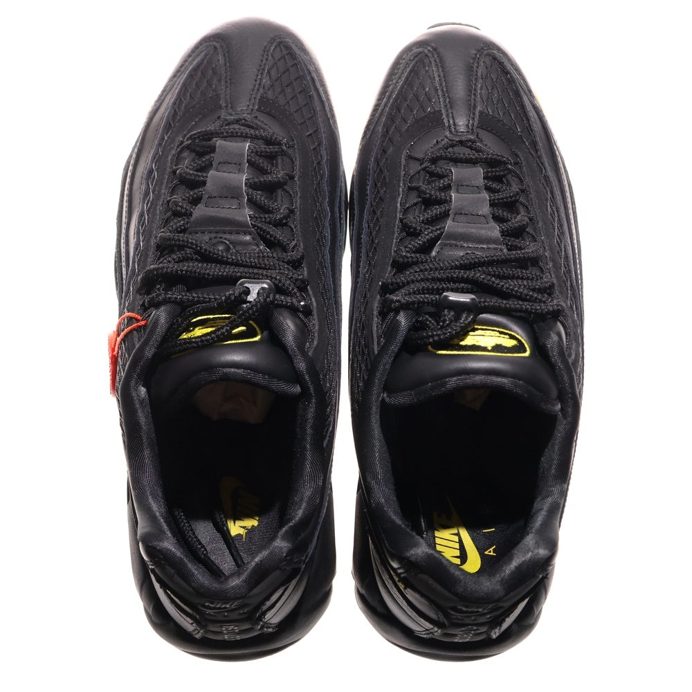 NIKE(ナイキ) ×CORTEIZ AIR MAX 95 Black and Tour Yellow コーテイズ エアマックス 95 ローカットスニーカー ブラック/イエロー US10.5/28.5cm FB2709-003