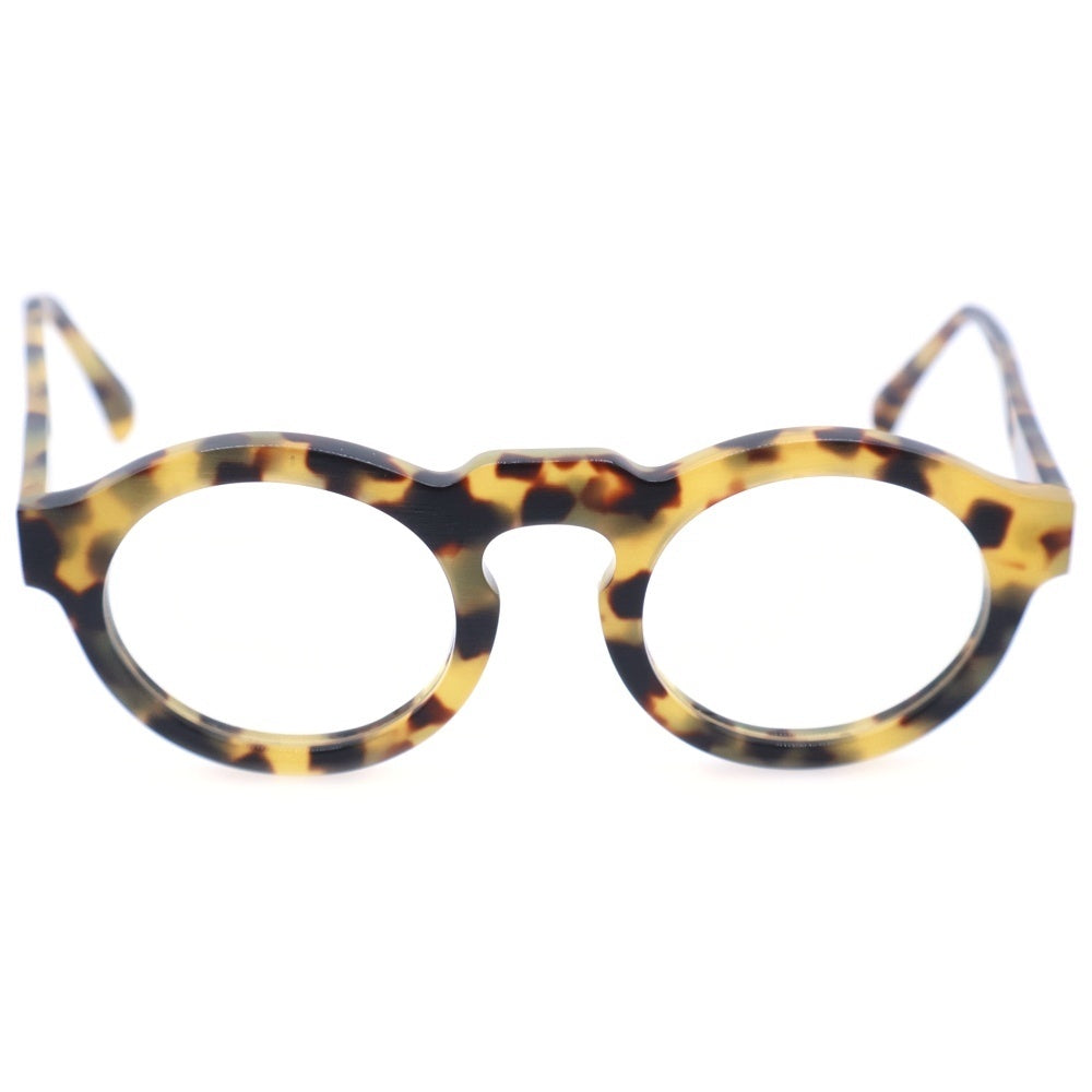 jacques durand(ジャック デュラン) PAQUES 506 ラウンド クリアレンズサングラス アイウェア メガネ ブラウン