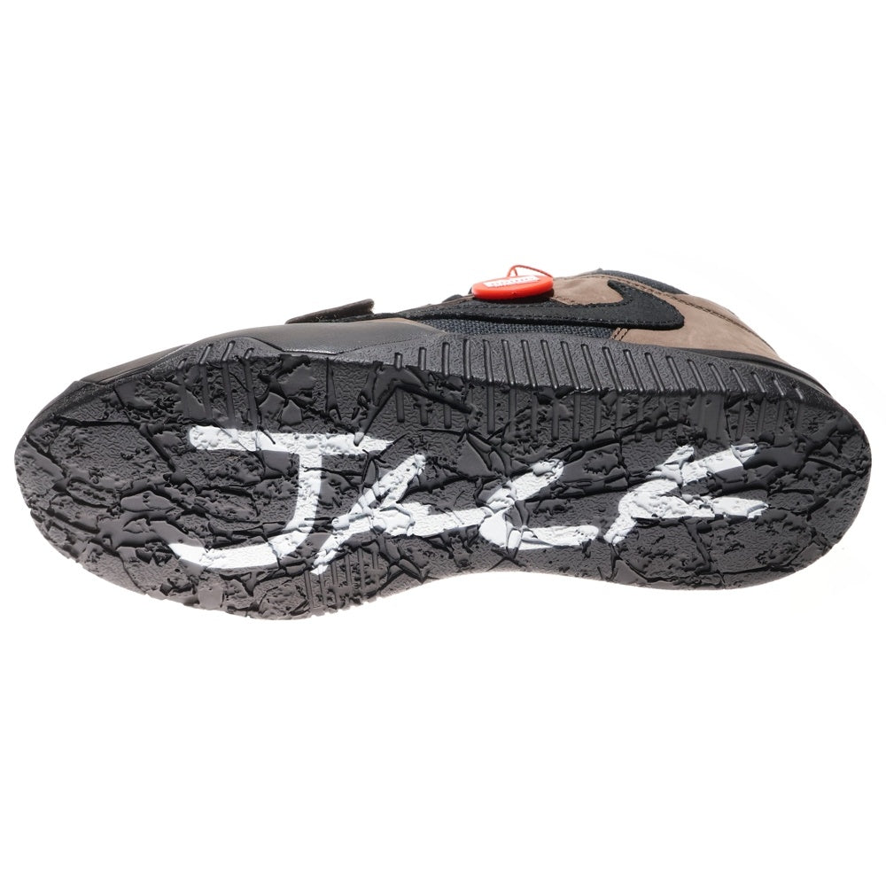 NIKE(ナイキ) ×TAVIS SCOTT JORDAN JUMPMAN JACK TR CJ1 T-REXX トラヴィス スコット ジョーダン ジャンプマンジャック ハイカットスニーカー ブラウン US9/27cm FZ8117-204