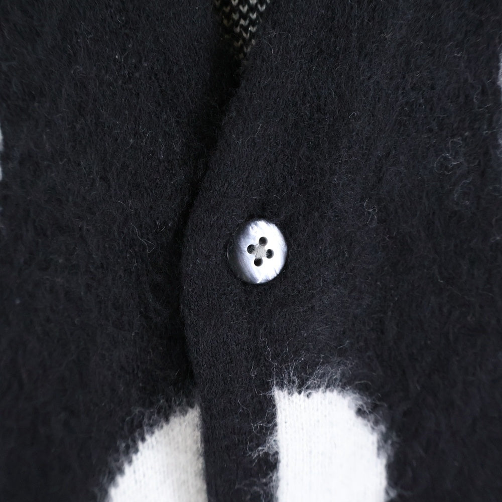 SUPREME(シュプリーム) 20SS Brushed Polka Dot Cardigan ブラッシュド ポルカドット カーディガン ブラック