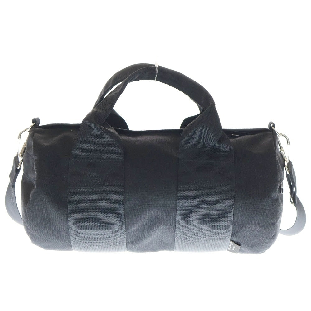 COMME des GARCONS HOMME PLUS(コムデギャルソンオムプリュス) 2WAY DUFFLE BAG ナイロン キャンバス ダッフル ショルダー ハンドバッグ ブラック PZ-K 208