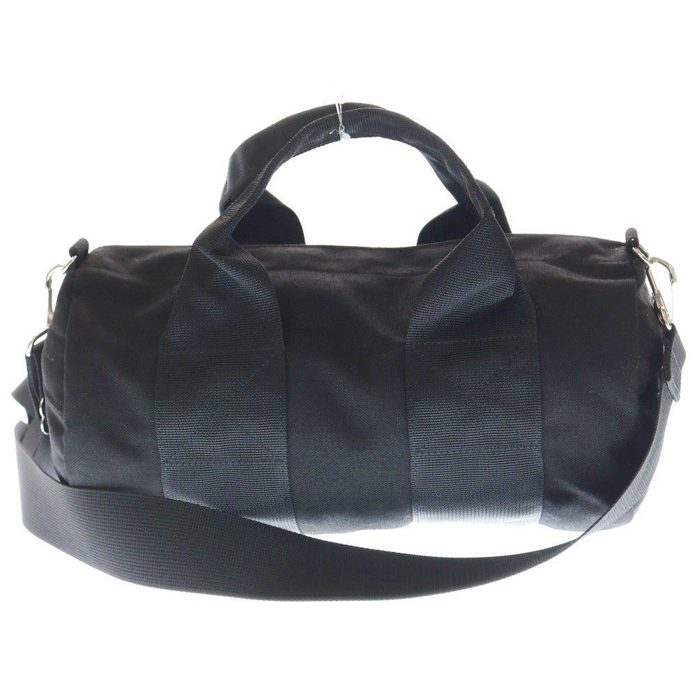 COMME des GARCONS HOMME PLUS(コムデギャルソンオムプリュス) 2WAY DUFFLE BAG ナイロン キャンバス ダッフル ショルダー ハンドバッグ ブラック PZ-K 208