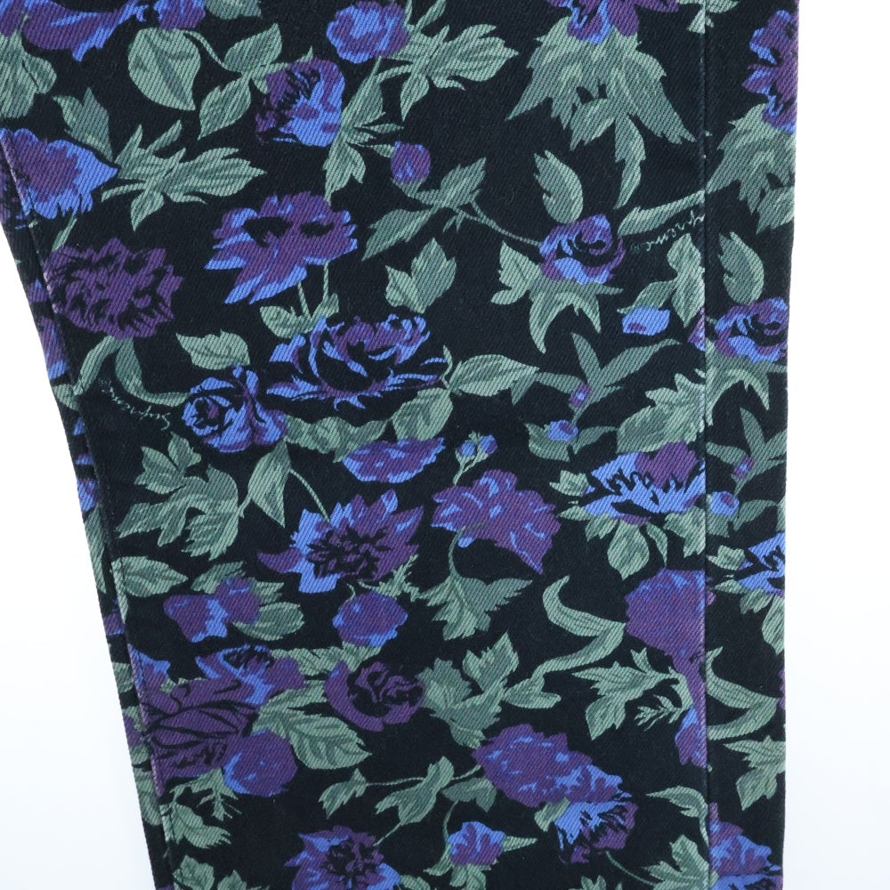 SUPREME(シュプリーム) 16SS × Levi's Roses 505 Jean リーバイス フローラルプリント ブランクタグ ストレート デニムパンツ マルチ