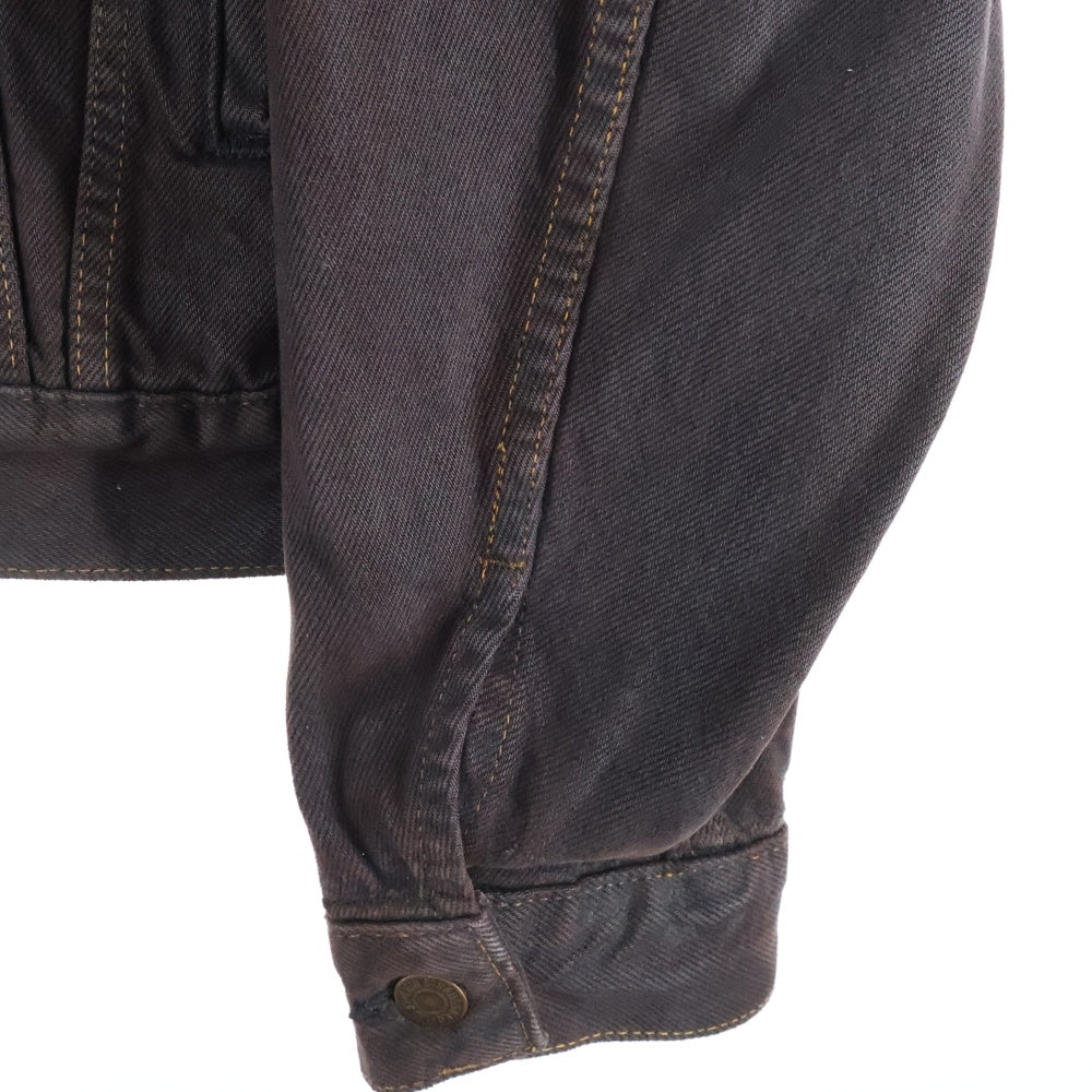 Levi's(リーバイス) 80s 71506-0214 USA製 ボタン裏870 後染め トラッカー デニムジャケット ブラウン