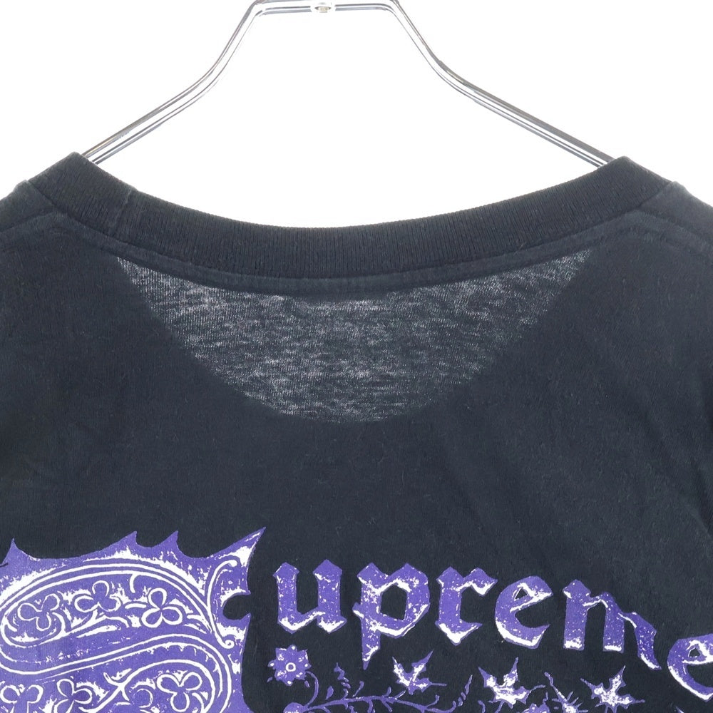 SUPREME(シュプリーム) 24SS Saint Sebastian L/S Tee セイント セバスチャン クルーネック 長袖Tシャツ カットソー ロンT ブラック