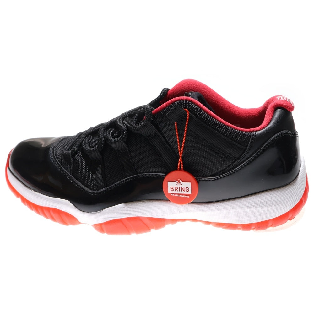 NIKE(ナイキ) AIR JORDAN 11 RETRO LOW BRED エアジョーダン レトロ ブレッド ローカットスニーカー ブラック/レッド US10/28cm 528895-012