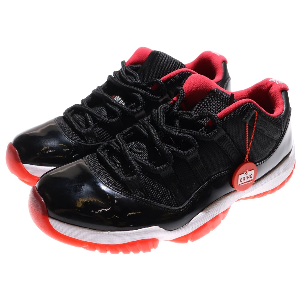 NIKE(ナイキ) AIR JORDAN 11 RETRO LOW BRED エアジョーダン レトロ ブレッド ローカットスニーカー ブラック/レッド US10/28cm 528895-012
